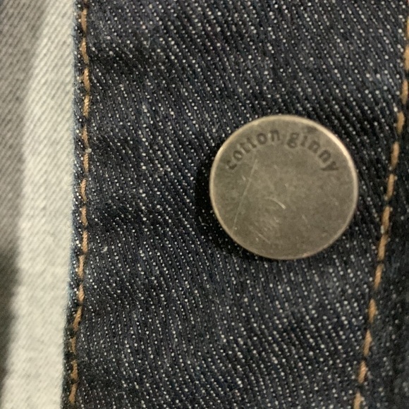 Vintage Cotton Ginny Women’s Jean Denim Jacket Size Small - Picture 2 of 7